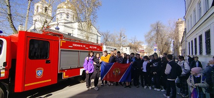 Открытый урок в школе № 63