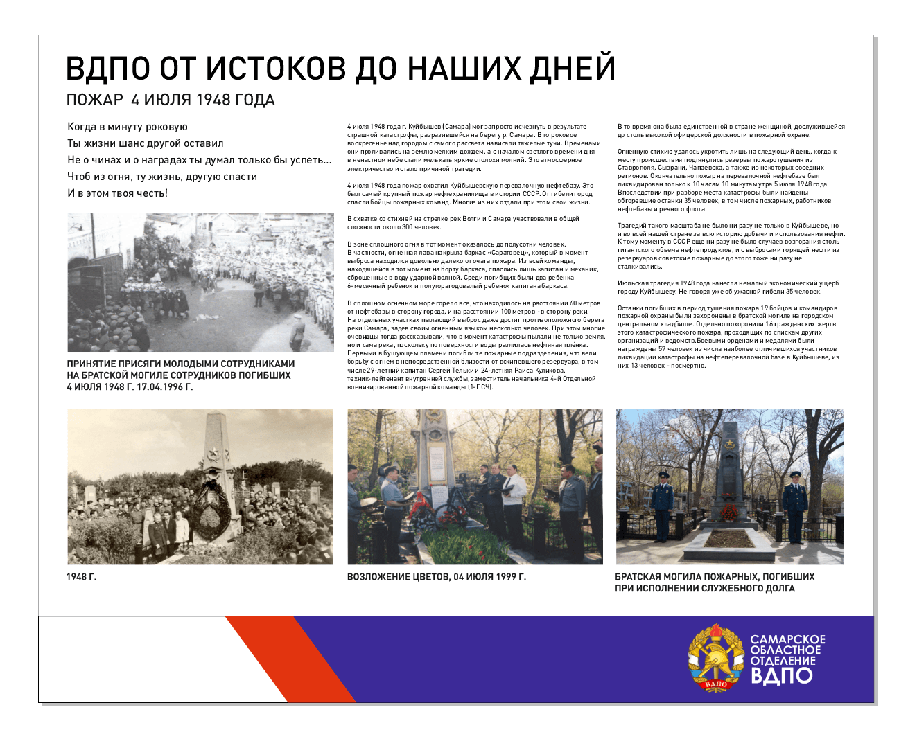 История развития ВДПО: 13
