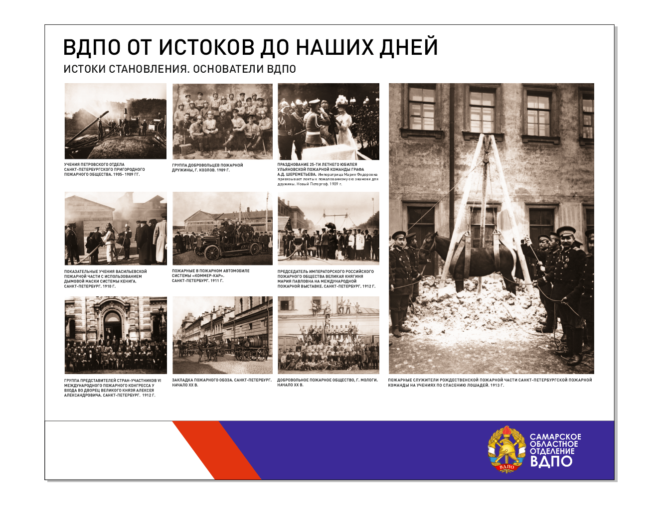 История развития ВДПО: 7